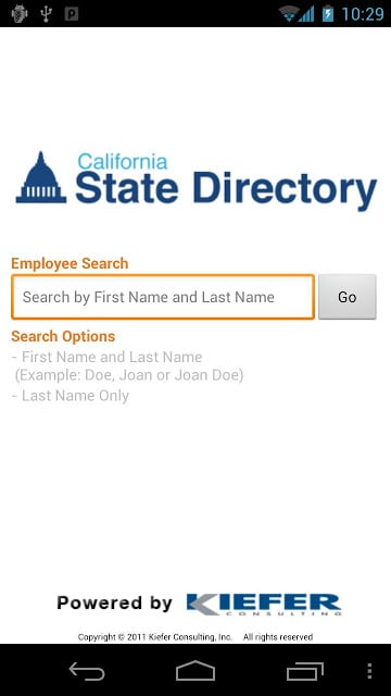 CA State Directory截图2