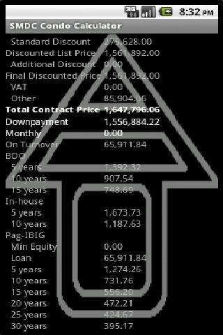 SMDC Condo Price Calculator截图1