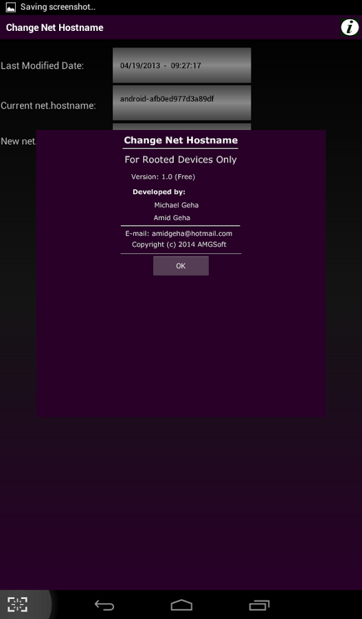 Change Net Hostname截图4