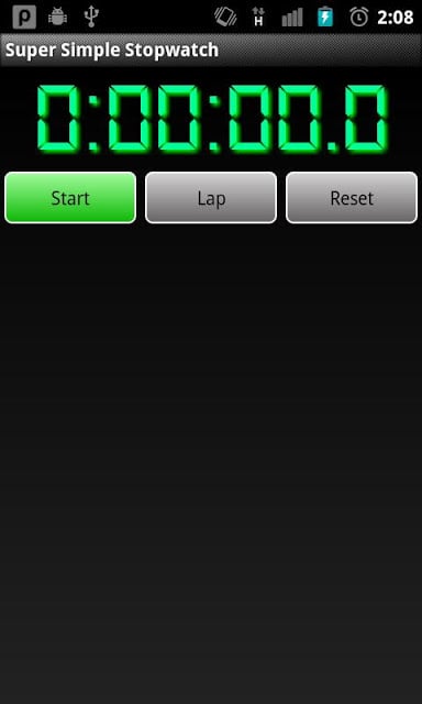 Super Simple Stop Watch截图3