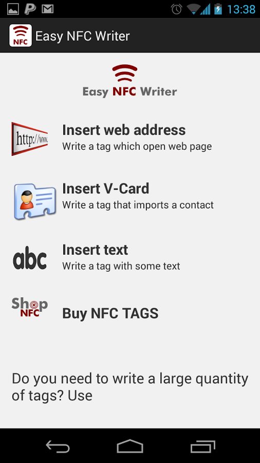 Easy NFC Writer截图2