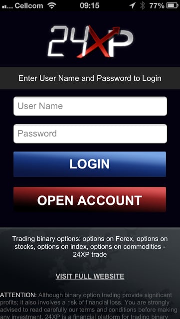 24xp : Binary Option截图4