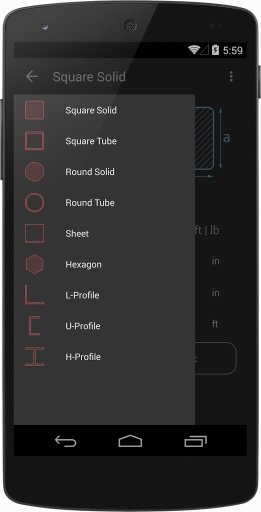 Steel Weight Calculator截图3