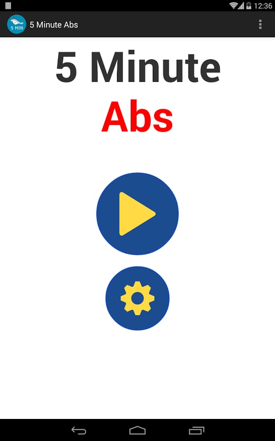 5 Minute ABS Workout rou...截图7