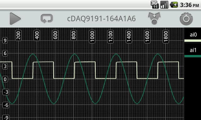 NI cDAQ-9191 Data Display截图4