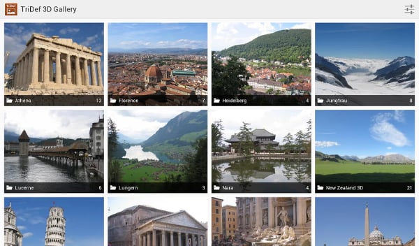 TriDef 3D Gallery截图5