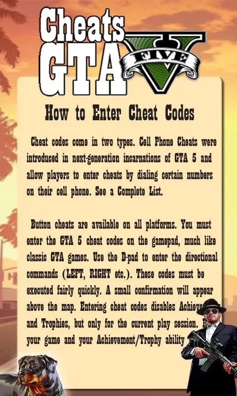 Cheats GTA 5截图6