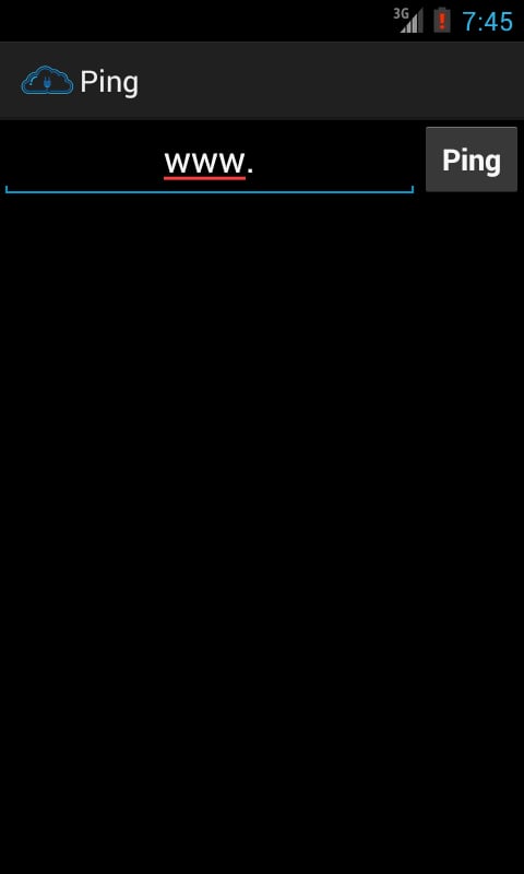 Ping tool for Android截图1