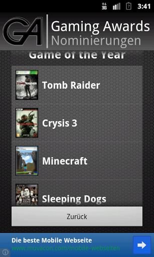 Gaming Awards截图5