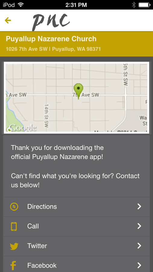 Puyallup Nazarene Church截图2