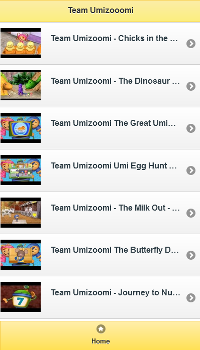 Team Umizoomi Cartoons Fan App截图8