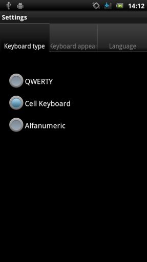 Cell Keyboard截图2