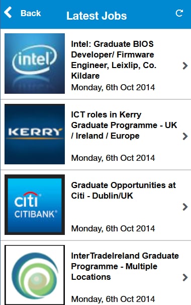 Grad Jobs Ireland截图2