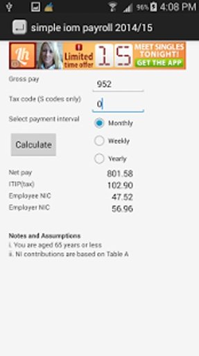 iom payroll calculator 2014/15截图3