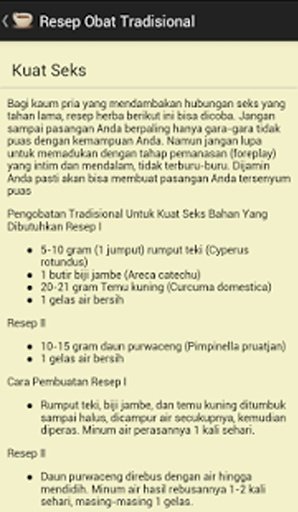 Resep Obat Tradisional截图4