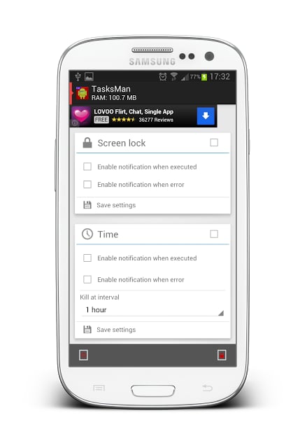 TasksMan Free (Task killer)截图3