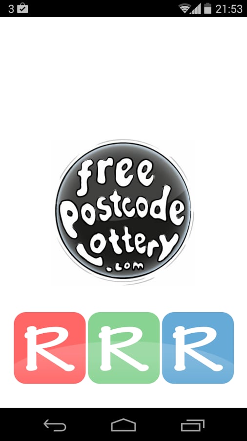 Free Postcode Lottery截图2