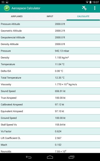 Aerospace Calculator截图3