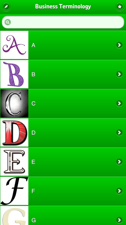 Business Terminology截图1