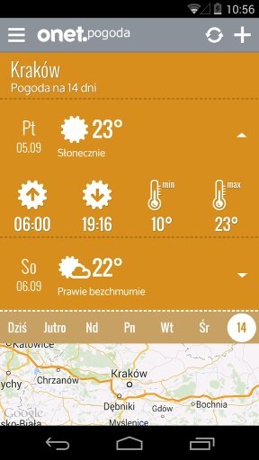 Onet Pogoda截图5