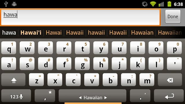 Hawaiian Keyboard Plugin截图4