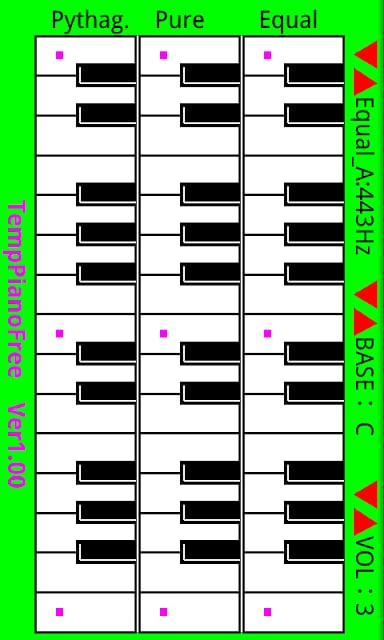 Temperament Piano Free截图2