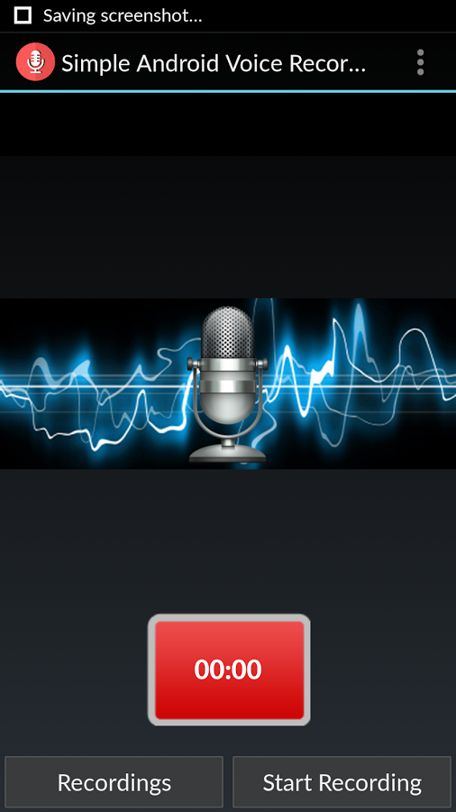 Simple Voice Recorder Free截图2