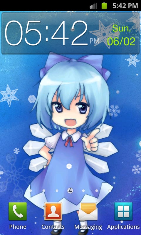 Touhou Cirno LWP截图5