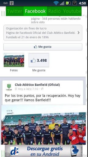 App del Hincha - Banfield截图6