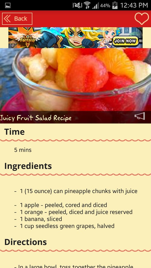 Fruit Salads Recipes截图5