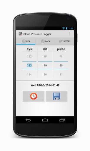 Blood Pressure Logger截图4