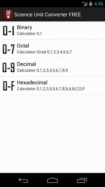 Science Unit Converter FREE截图2