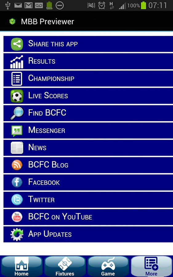 Birmingham City FC Mobi截图6