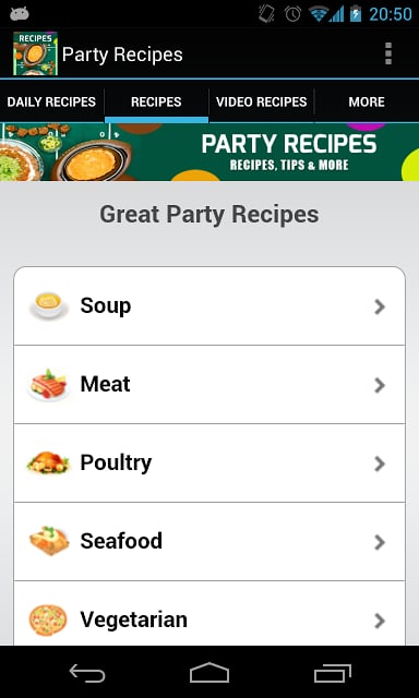 Party Recipes!截图1