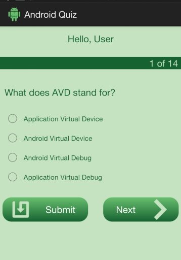 Android Quiz (for developer)截图1