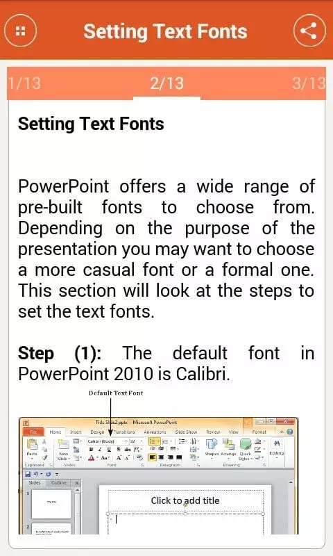 Microsoft PowerPoint Tut截图3