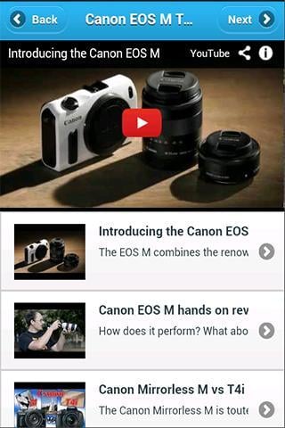 Canom E0S M Tutorial截图2