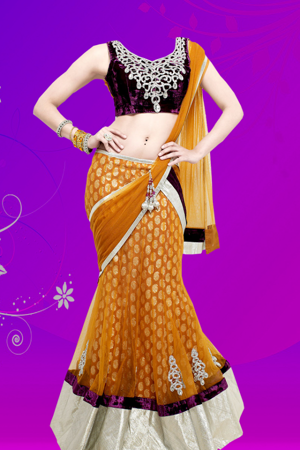 Woman Lengha Choli Suit Photo截图4