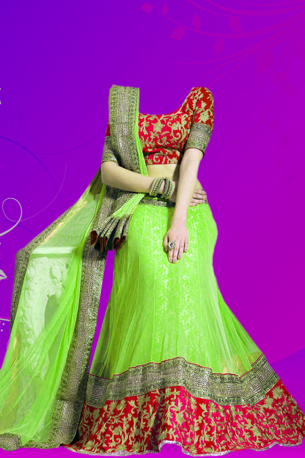 Woman Lengha Choli Suit Photo截图1