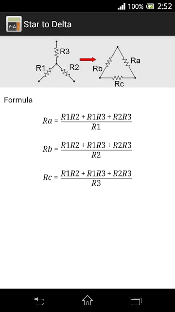 Star-Delta Calculator截图2