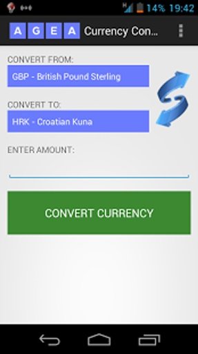 AGEA Currency Converter截图2