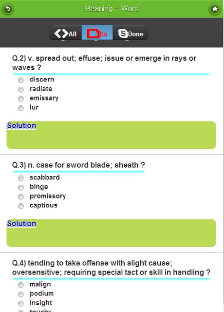 GRE wordlist For GRE Exam截图2