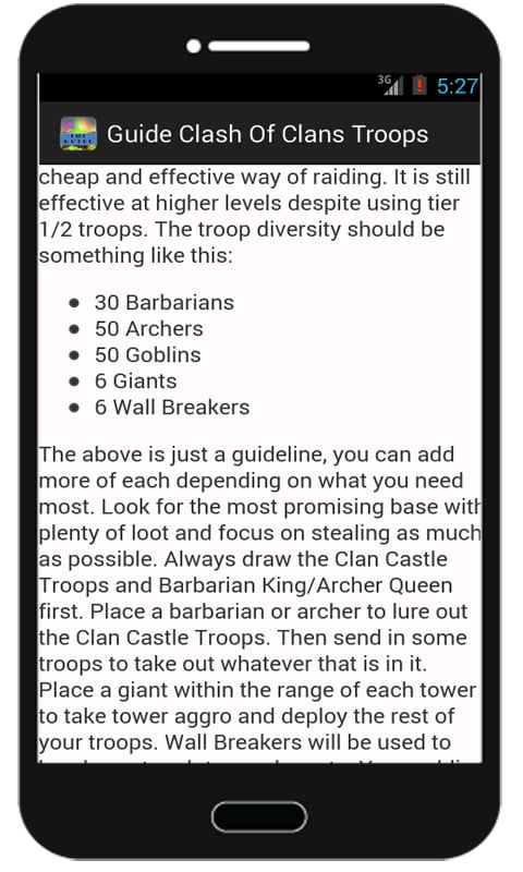 Guide Clash Of Clans Tro...截图5