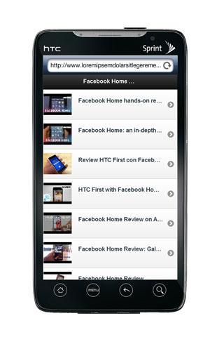 Social Network Home Revi...截图2