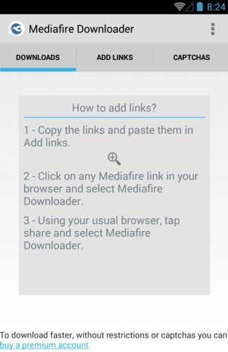 Mediafire Downloader截图6