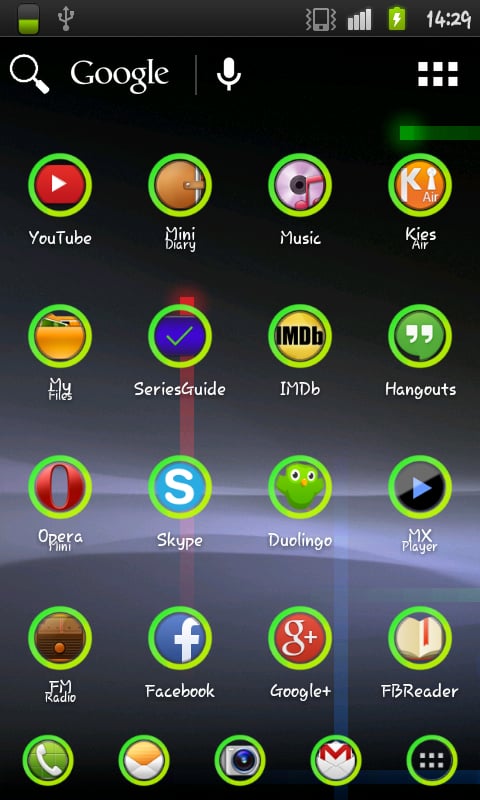 Green Hole Icon Pack截图2