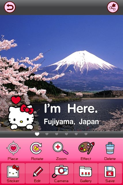 Hello Kitty Photo &amp; Place截图4