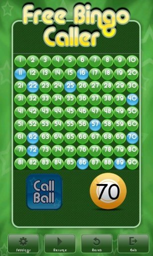 Free Bingo Caller截图4