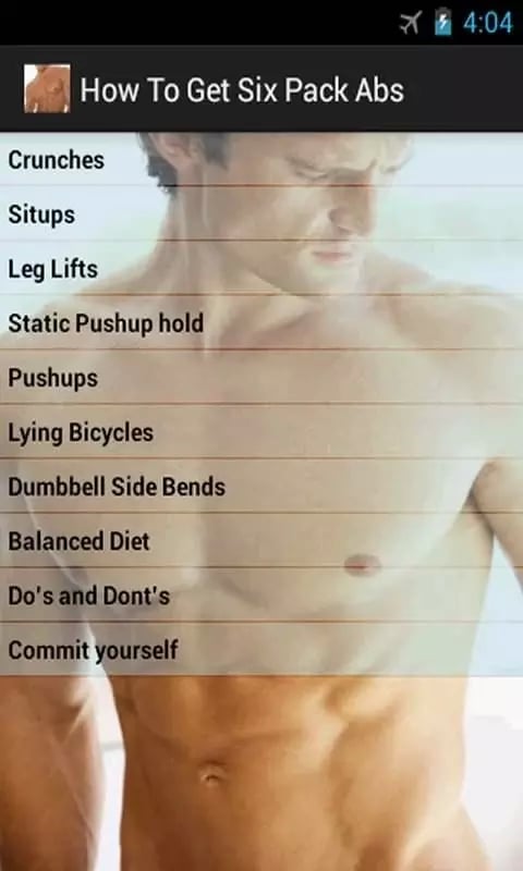 Abs Workout截图2