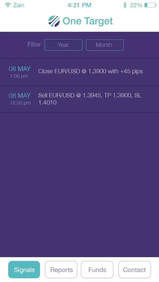 One Target (EUR/USD)截图4